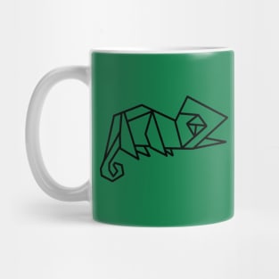 Origami Chameleon Mug